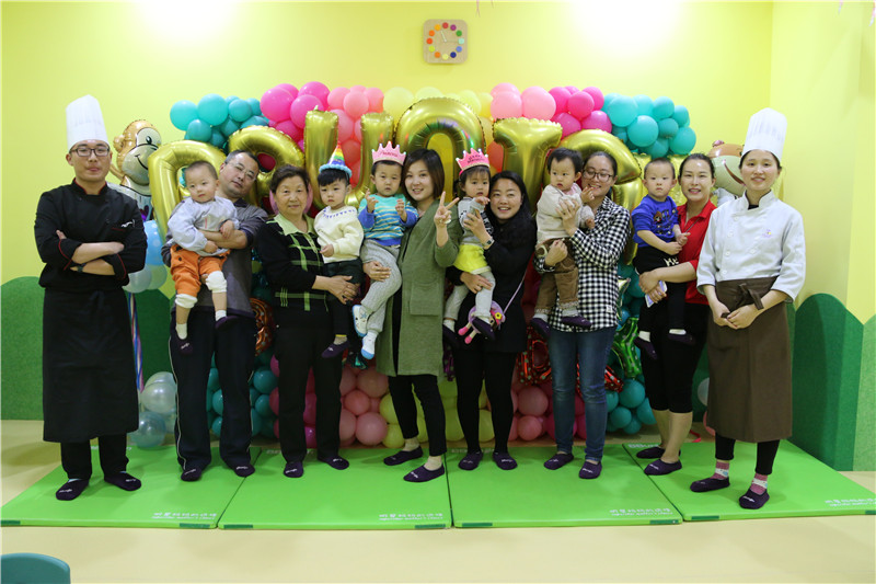 BBunion国际早教邯郸中心活动花絮：4月萌宝生日会
