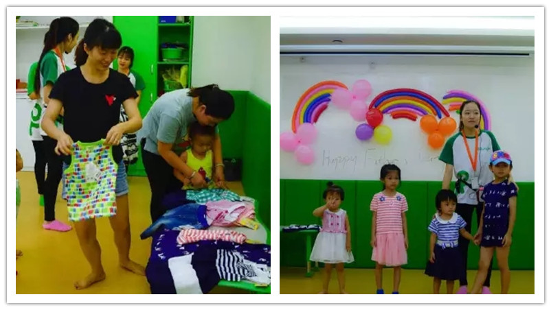 BBunion国际早教惠东中心活动花絮：“爸”气十足