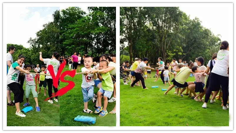 BBunion国际早教惠东中心活动花絮：亲子户外野餐