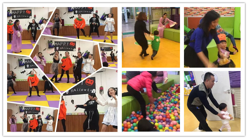 BBunion国际早教石家庄中心活动花絮：万圣节狂欢派对