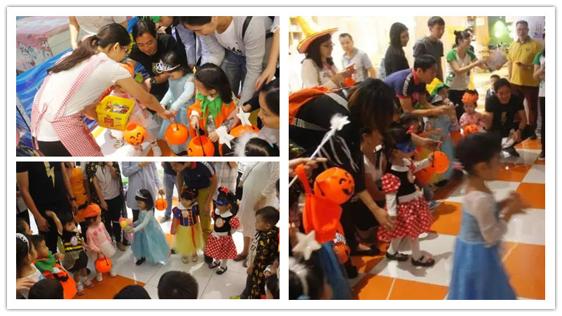 BBunion国际早教顺德中心活动花絮：万圣节开心鬼马大巡游