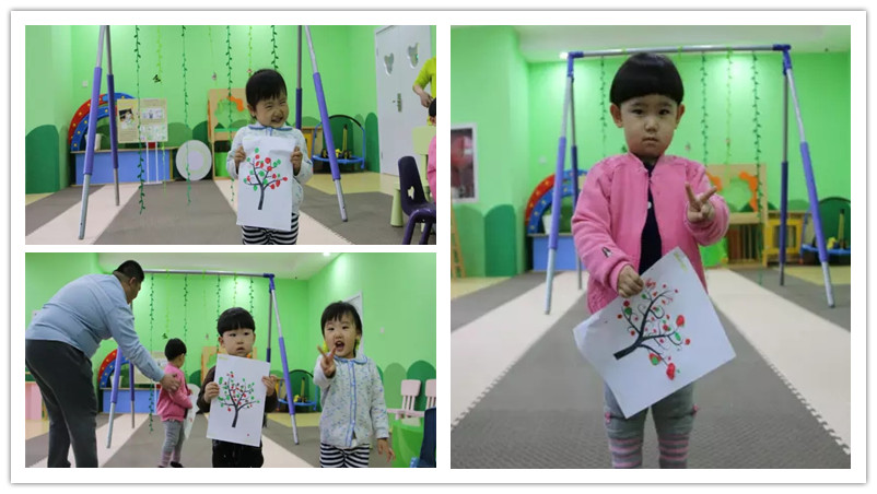 BBunion国际早教邯郸中心活动花絮：我与小树齐成长